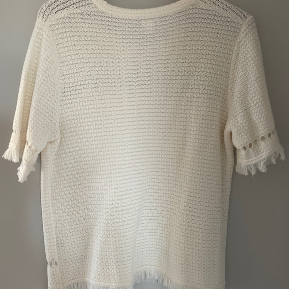 JCrew, beach sweater, see through - Picture 3 of 3